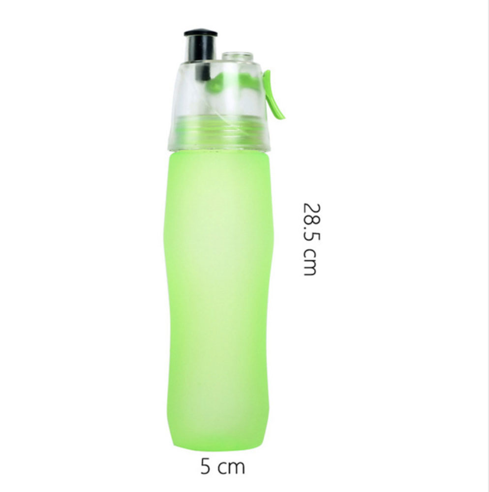 740ml Creative Spray Bottle Moisturizing Cycling Sports Mist Spray Travel Water Bottle