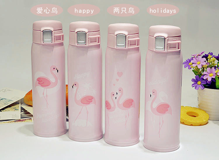 creativo flamingo vacuum flask supplier