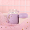 New Cartoon cute Kids portable unicorn glass water cup