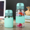Wholesale Pure Portable Glasses Pop Top 600ml Drink Advertise Water Bottle
