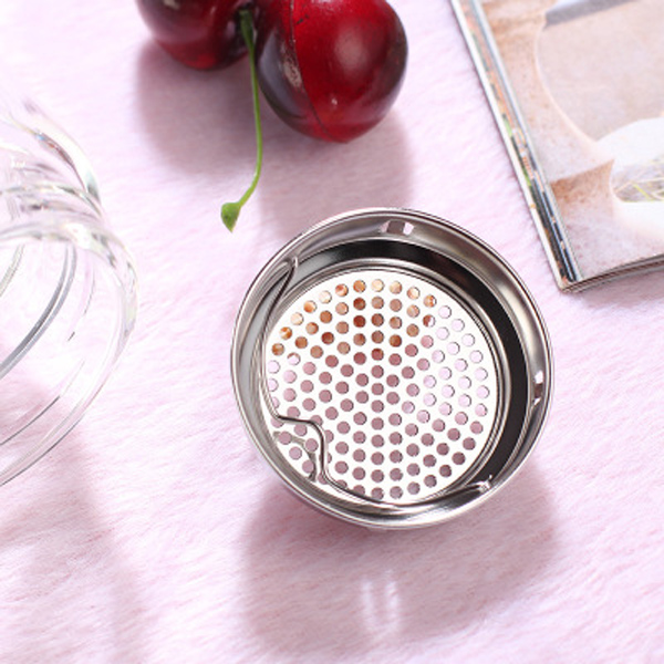 Creative Double Pineapple glass female portable heat-resistant fruit teacup Summer Strawberry Water cup gift customization