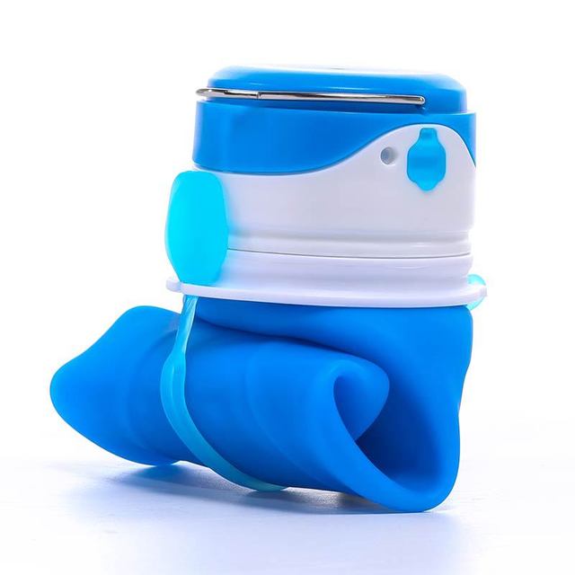 Outdoor Telescopic Kettle Portable Luminous Silicone Folding Cup
