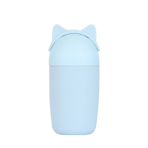 New creative Glass student cartoon portable gift Promotional water cup custom logo advertising