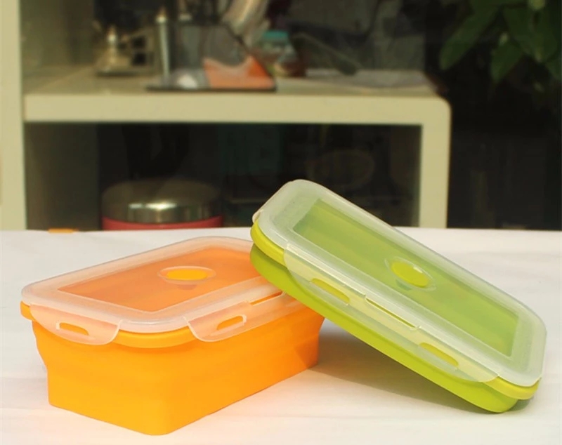 foldable silicone lunch box supplier