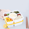 Meal Prep Containers 5 Compartment Food Storage Bento plastic Reusable Lunch Box