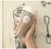 Creative handy plastic water bottle trend coffee cup