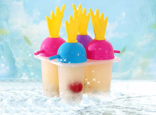 The Friendly Ice Pop Mold For Frozen Fruit Popsicle