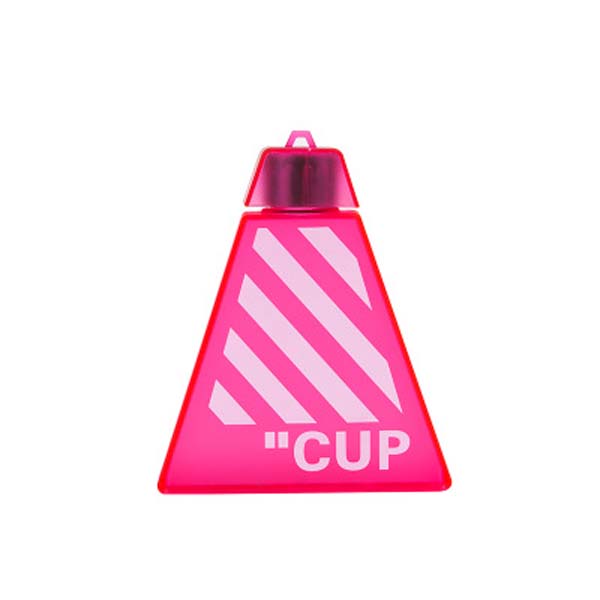 Plastic triangle bottle gift mini flat portable life department store handy bottle