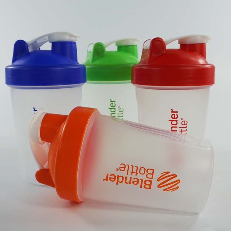 Custom logo sports protein powder shake bottle
