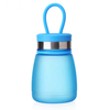 Plastic creative pudding bottle anti-fall portable student water bottle