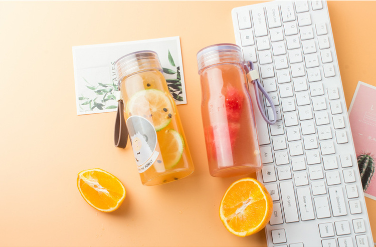  Happy Forest glass bottle