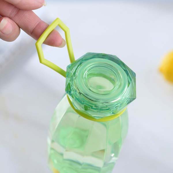 500ML Diamond Crystal Bottle Fashion Portable plastic Bottles