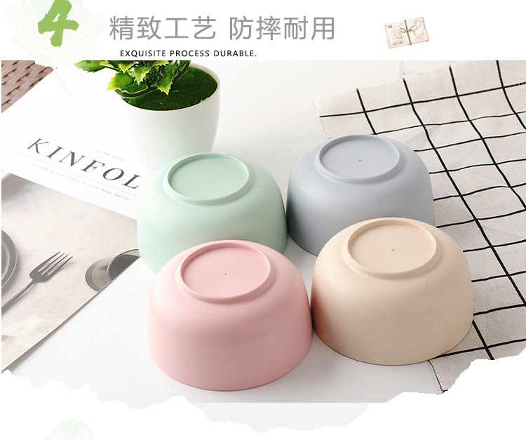 Japanese Style Microwaves Safe Biodegradable Unbreakable Plastic Bamboo Baby Baby 