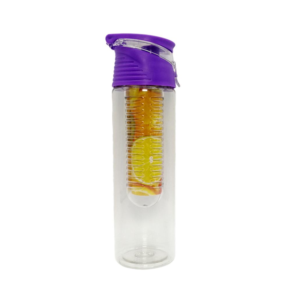Eco Friendly Detox Water Bottle Infuser New Fruit Infuser Water Bottle 700ml Plastic