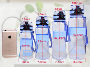 Most Popular Plastic Bounce Water Bottle, Sports Drinking Bottle