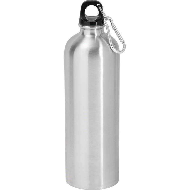 New Silver Water Stainless Steel Double Vacuum Insulated Bottle Sport Drinking Water Bottles with Lid Rope
