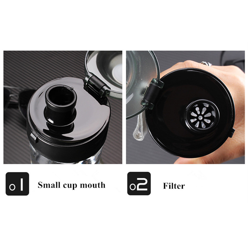 BPA Free Plastic Sports Water Bottle Drink Bottle My Water Bottles Drinkware Portable Sport Bike Cycling Durable Bottle