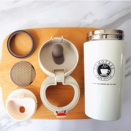 BPA Free Car Vacuum Insulated Stainless Steel Water Bottle With Flip Cap
