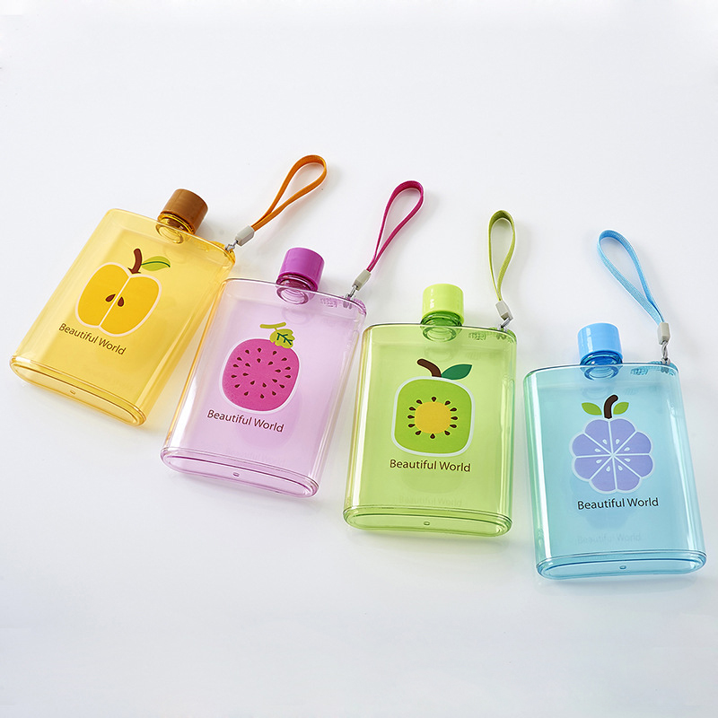 New Type Custom Cheap Bottle Water Paper Flat Water Bottle Notebook