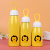 New stainless steel thermos water bottle custom creative cute gift tummy water bottle for children