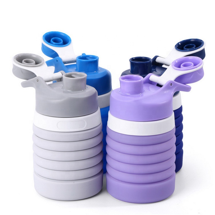  Pp Silicone Folded Water Bottles