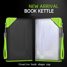 Water Bottle Creative Advertising Portable Cover Student Movement Kettle Plastic