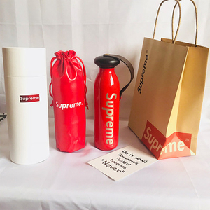 Tide card INS insulation cup male and female students Korean version of fresh literature and art portable Water cup creative trend