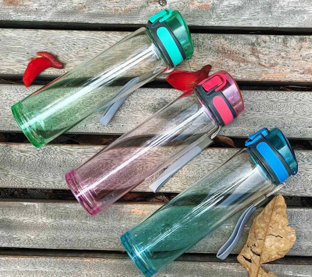  Silicone Hot Glass Water Bottle