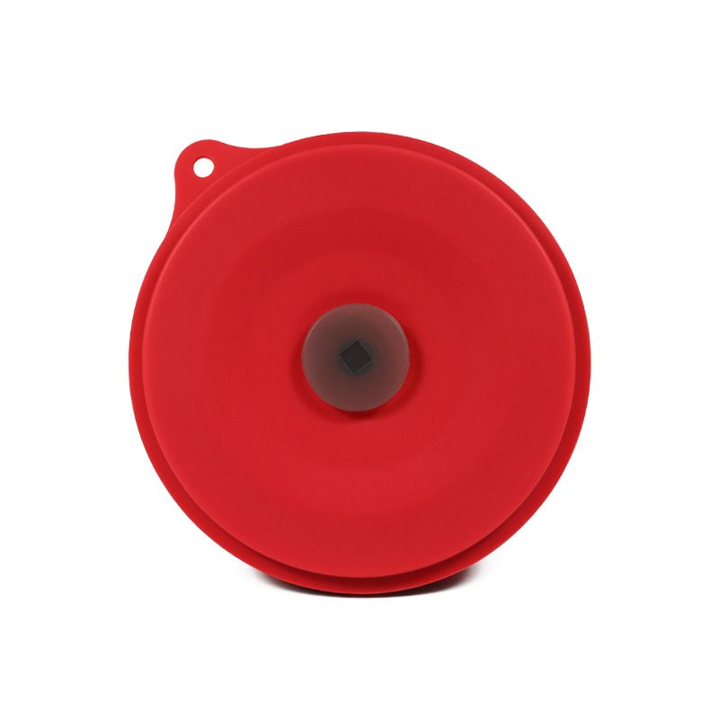 Freshness prsservation circular folding silicone lunch box for children