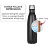 Double-Wall Insulated Vacuum Flask Stainless Steel Water Bottles Cola Water Beer Thermos for Sport Bottle
