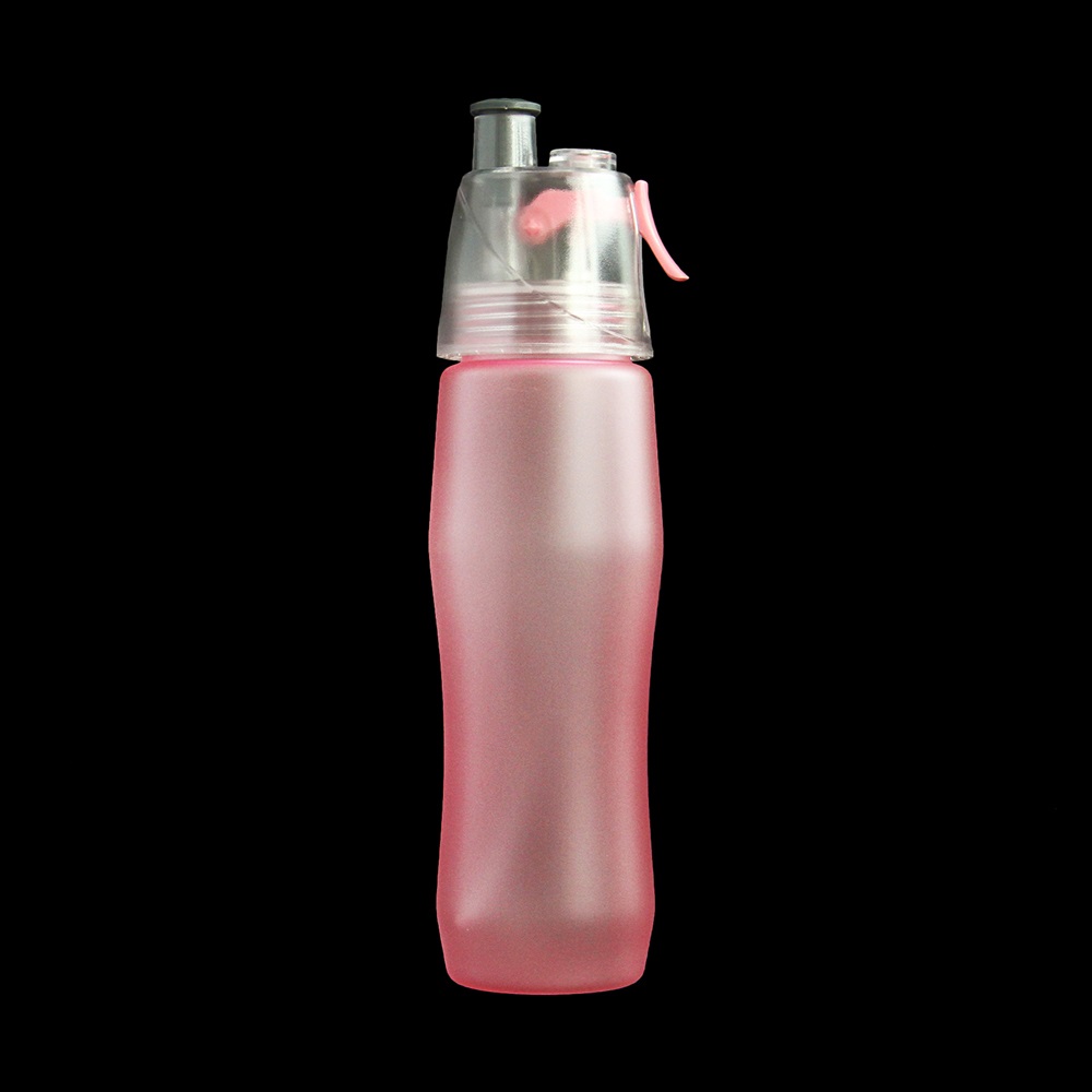 Mist Spray Drinking Plastic Water Bottle