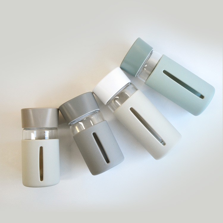 High Transparency Glass Water Sports Bottles for kid