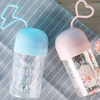 Cartoon portable glass transparent readily creative home cute student Water Cup