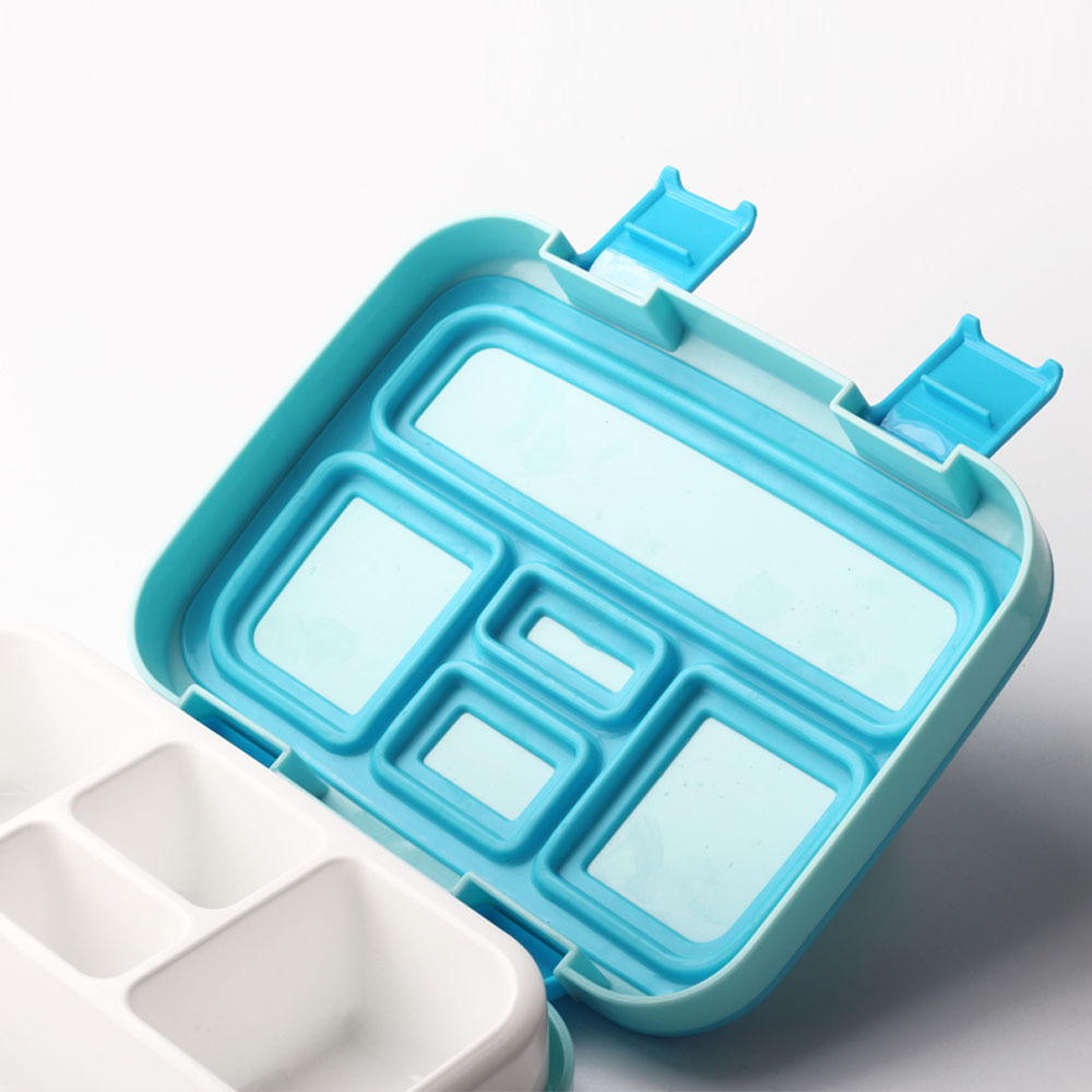 Student Flip Multi-grid Bento Lunch Box 