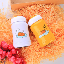 New Egg Cartoon insulation cup creative stainless steel water bottle children student gift customization