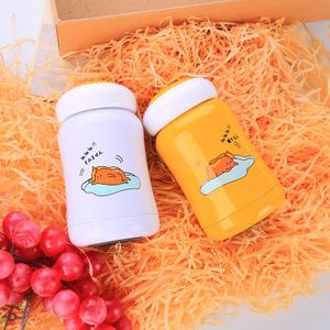 New Egg Cartoon insulation cup creative stainless steel water bottle children student gift customization