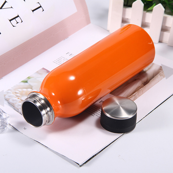 Custom fashion outdoor travel space kettle portable sports stainless steel insulation bottle