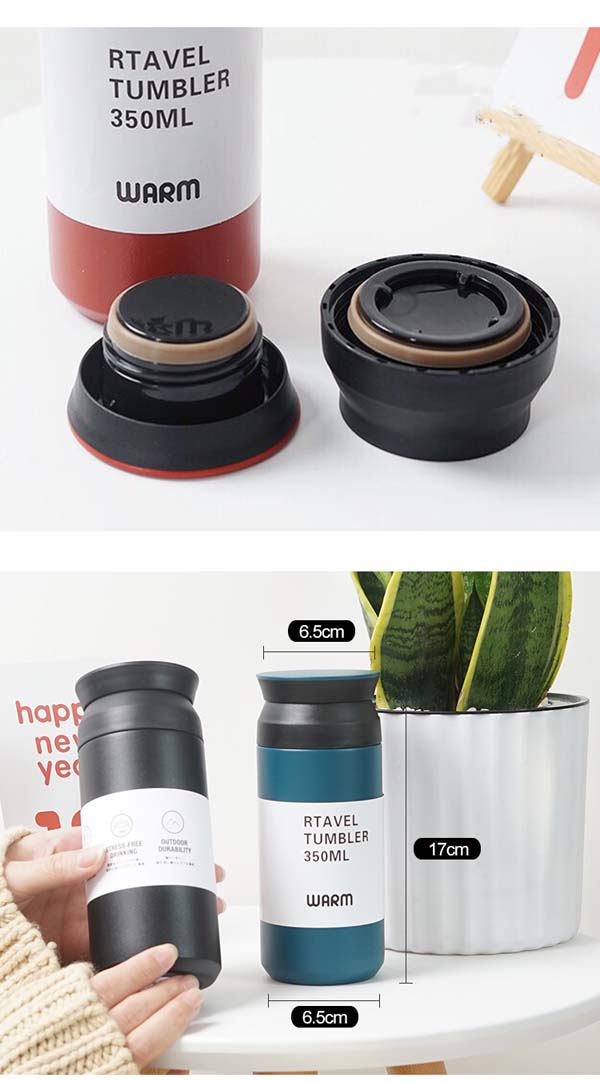 Custom stainless steel insulation bottle men and women car portable