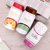 Colored fruit mini belly insulation bottle students small personality simple office insulation bottle