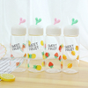 Creative Fruit pattern glass high boron silicon rope cup wholesale girl Cute gift cup birthday present