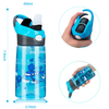 12OZ Amazon Hot Plastic Kids Water Bottle with Straw 