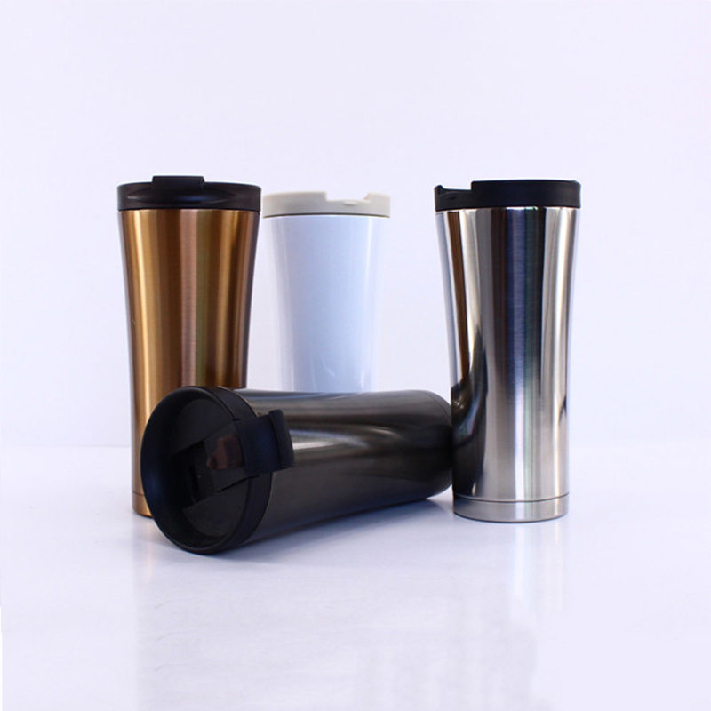 Double Wall Cups Mugs Coffee Thermos Stainless Steel Bottle Thermocup