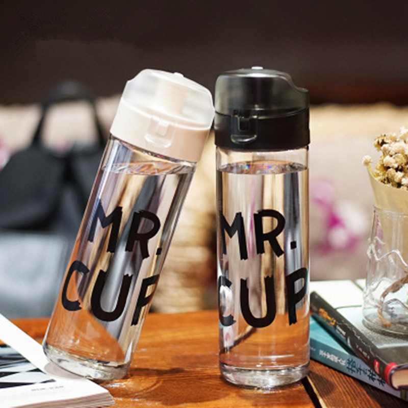 BPA Free Plastic Sports Water Bottle Drink Bottle My Water Bottles Drinkware Portable Sport Bike Cycling Durable Bottle
