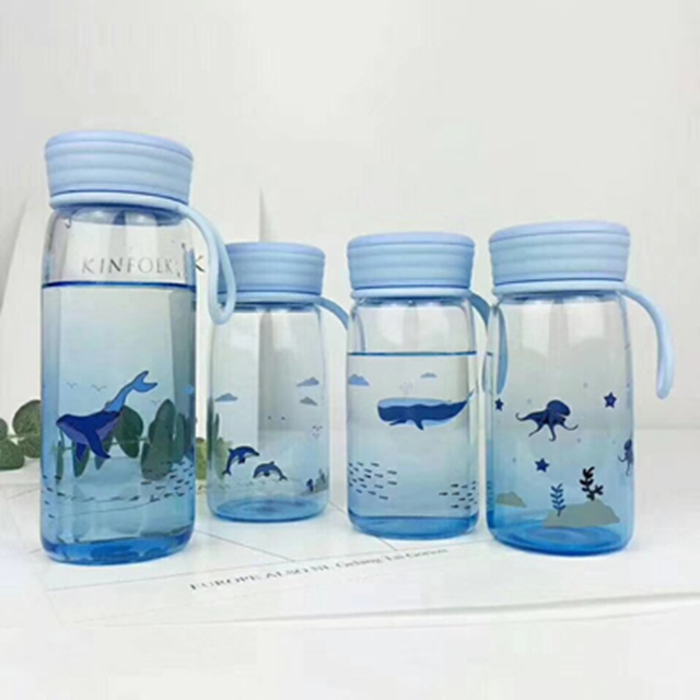 Free Sample Best Quality Tritan BPA Free Sport Plastic Sport Water Bottles With Handle And Straw