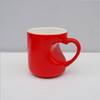 Creative Heart-shaped Color Valentines Day Cup Multi-color Cup LOGO Custom Ceramic Cup