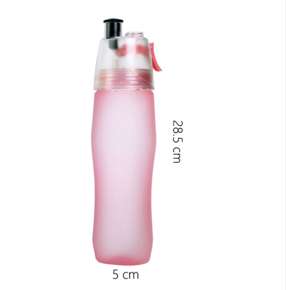 740ml Creative Spray Bottle Moisturizing Cycling Sports Mist Spray Travel Water Bottle