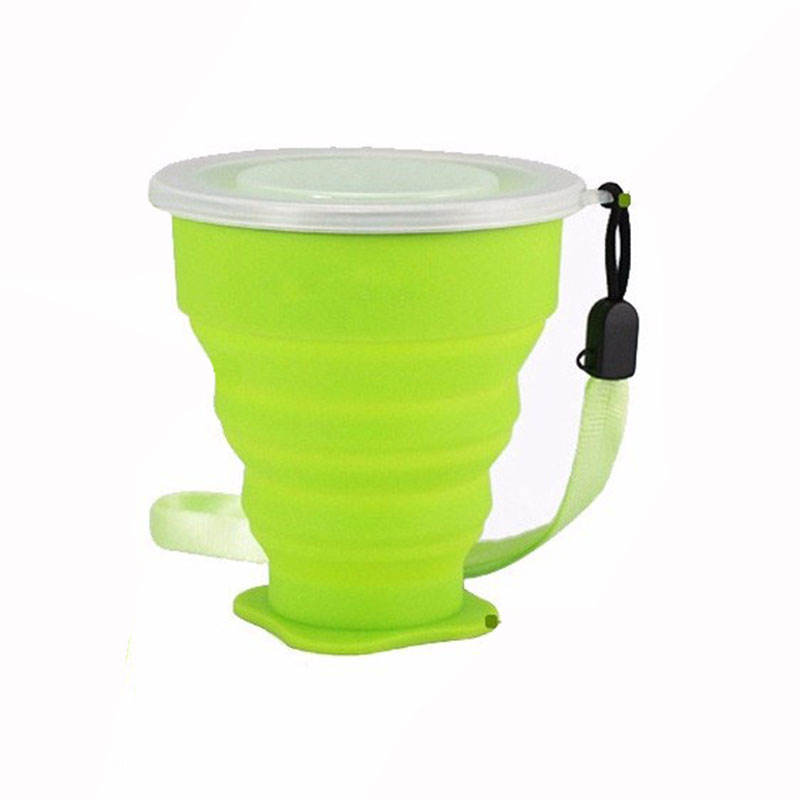 Multi Colors 100ml Mini Sport Bottle Silicone Folding Water Bottle