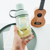 Creative Trend Cartoon Portable Cup for Male and Female Students Summer Fresh Water Cup Plastic Cup Simple and Lovely Hand Cup