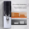 Coffee Thermos Bottle Deer Pattern 304 Stainless Steel Vacuum Flask Tea Cup Thermal Mug Travel Thermos Mug