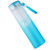 Clear Empty Glass Water Bottles Sports Drinking Bottle